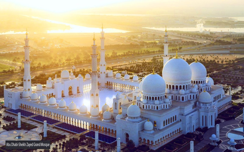 zayed, emirates, sunset, arab, mosque, abu, desktop, united, 1080P, dhabi, hd, grand, sheikh
