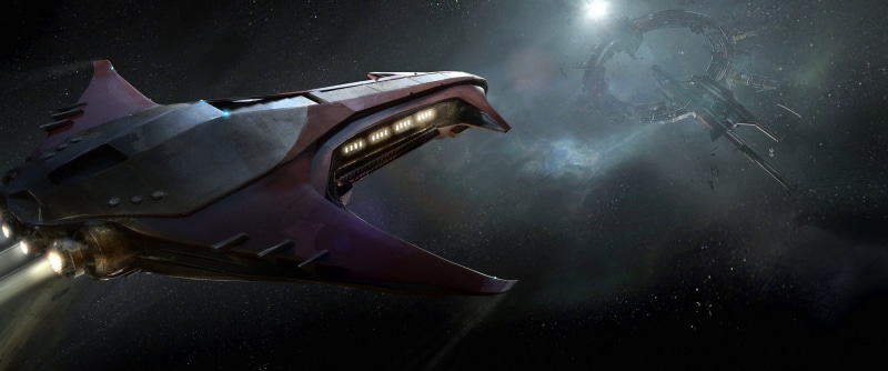 transportation, 2K, outdoors, plane, game, halo, ring, flying, fighter plane, close-up, military, nature, no people, sea, space, Genesis, spaceship, single object