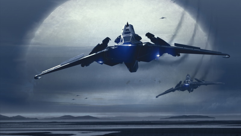 Anvil, 4K, Star Citizen, Hawk