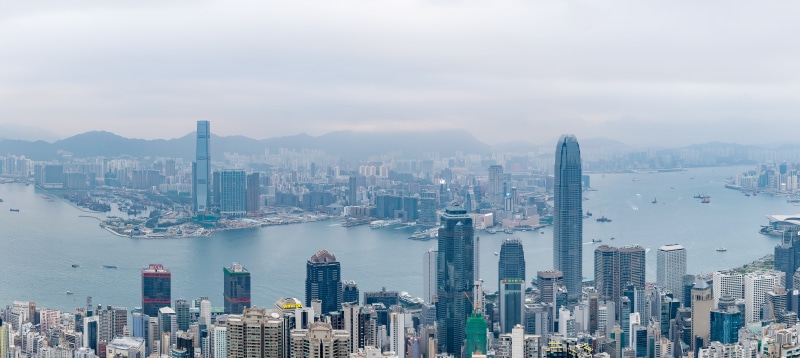 downtown district, water, building exterior, building, crowd, cityscape, tall - high, crowded, hong kong, skyscraper, travel destinations, architecture