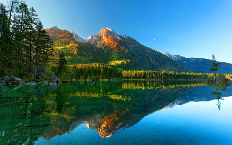 rock, pine, victoria, melbourne, australia, resort, reflection, peaks, 2K, km, mountain, lake, forest