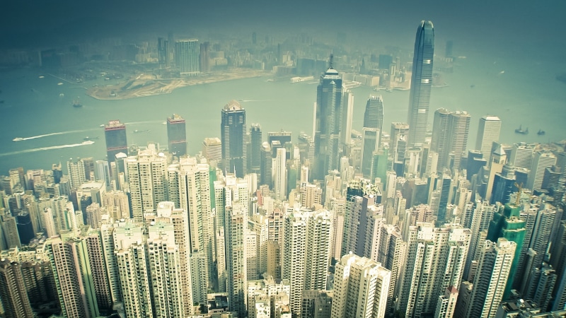 panoramic, sea, apartment, tower, height, skyscrapers, crowd, arabia, skyline, mountain Peak, nature, victoria Peak, sky, tall - High, finance, financial District