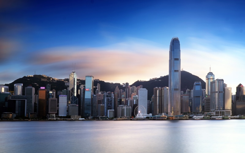urban skyline, modern, victoria, sky, harbour, nature, tower, architecture, hong, 4K, office, built structure, financial district, tall - high, landscape