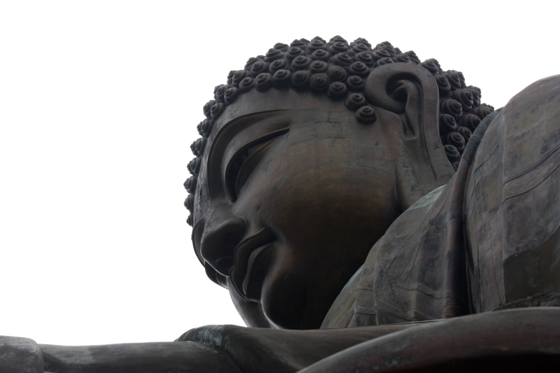 craft, religion, 1993, mountain, temple, sculpture, buddha statue, no people, representation, creativity, spirituality, sky, lush mountains, touristic place
