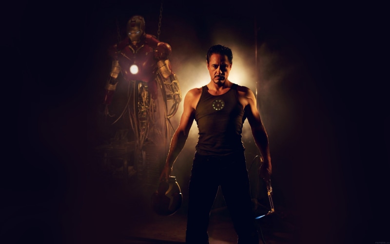 downey, 4K, confidence, people, night, heroes, hero, ironman, looking at camera, determination, art, aggression, adult, jr, young adult, full length, portrait