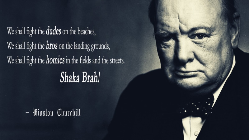 Winston Churchill, winston, front view, fake quote, looking at camera, quote, serious, close-up, adult, indoors, one person, headshot, communication, finance