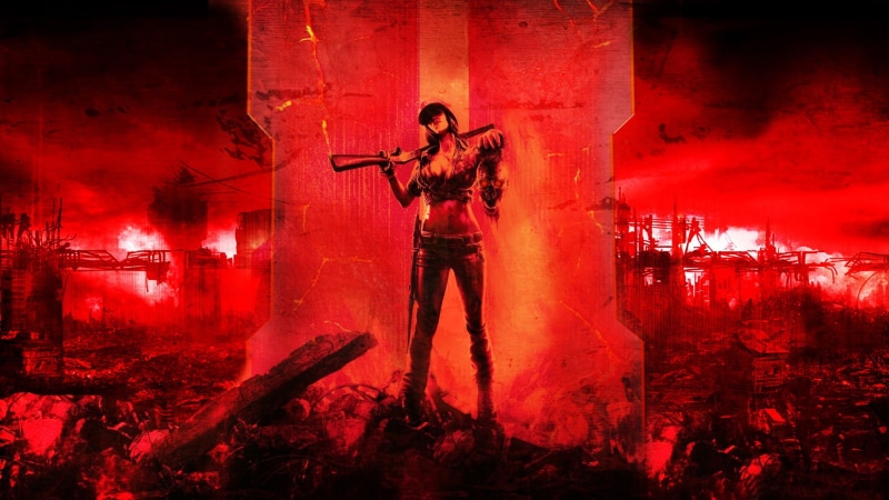 black, call, video games, hd, red, ops, duty, 1080P, cod