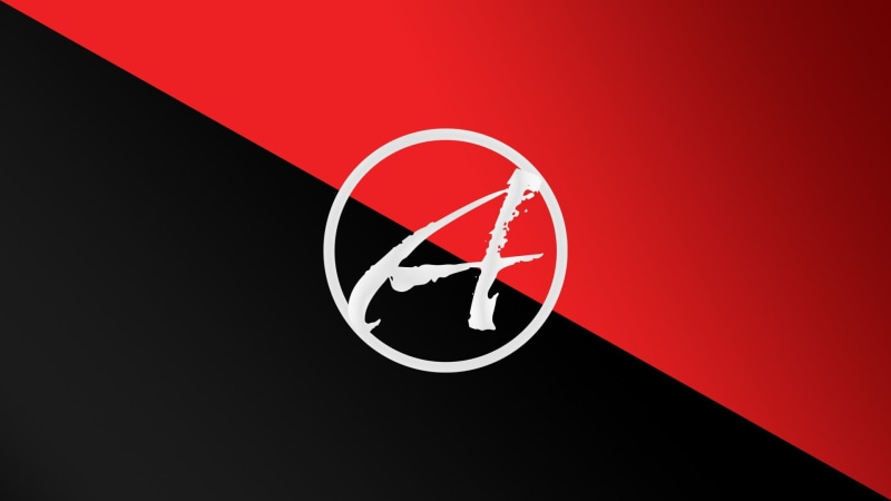 nature, circle, circle-A, 1080P, communication, Anarchy, forbidden, black, black background, geometric shape, indoors, no people, studio shot, red, symbol
