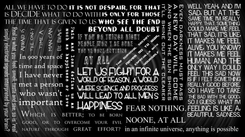 Quote, Motivational, white, text, overlay, background, 1080P, black, Misc
