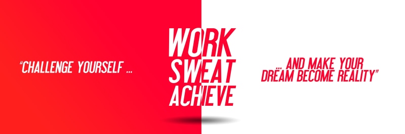 Reality, Dream, Sweat, Achieve, Challenge, Inspirational, Work, 4K, Popular quotes, 4K