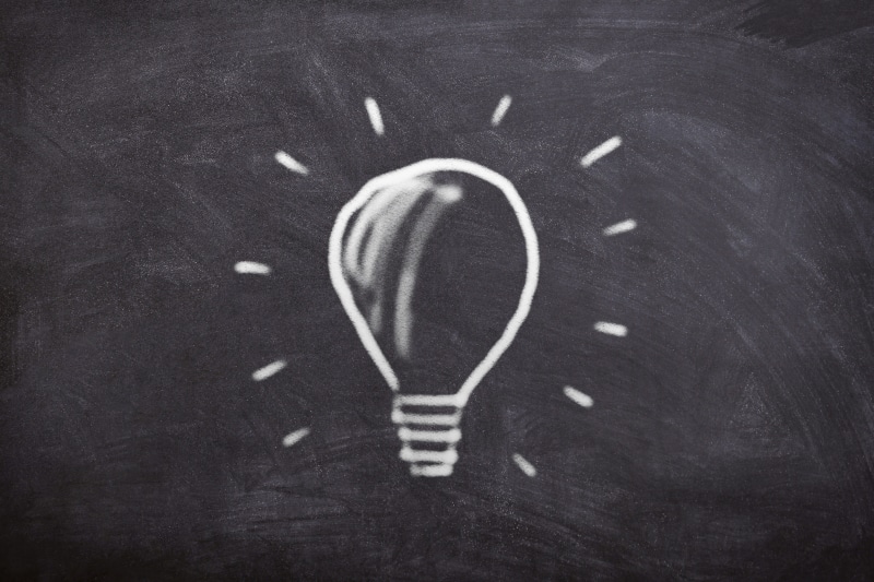 sport, school, creativity, idea, 4K, light bulb, indoors, learn, invention, intelligence, high angle view, knowledge, single object, study, chalk, thoughts