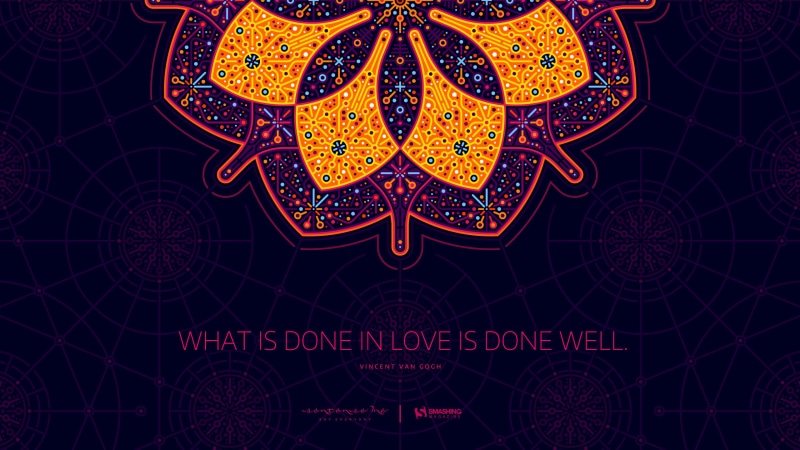decoration, built structure, illuminated, ornate, full frame, shape, 2K, multi colored, black background, creativity, vincent van gogh smashing magazine mandalas symmetry abstract artwork pattern quote inspirational
