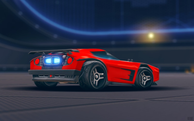 render, 1080P, Rocket League, video games, Dominus