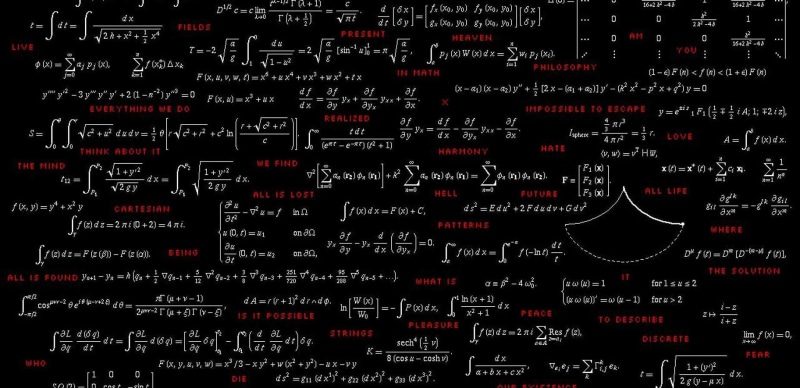 science, mathematics, physics, typography, math, formula, poster, text, 720P