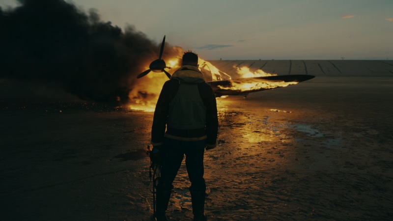 fire, dunkirk, Tom Hardy, 4K, airplane, pilot