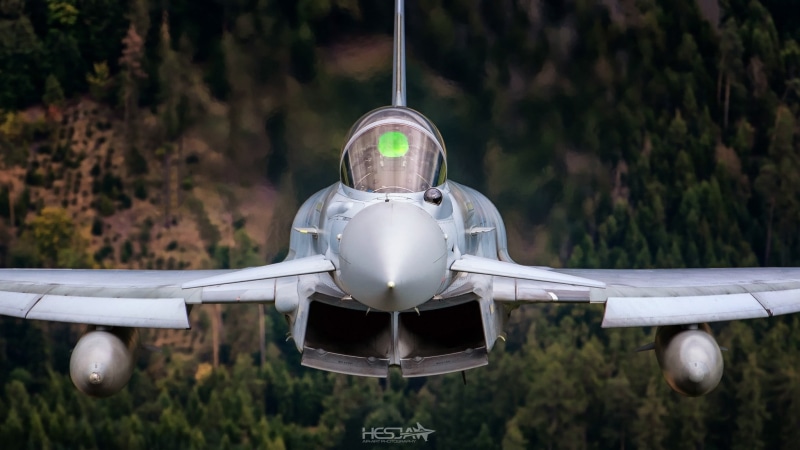 Pilot, Cockpit, RAF, 1080P, Fighter, Eurofighter Typhoon, ILS, HESJA Air-Art Photography, PTB, PGO, RL