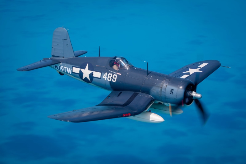 F4U Corsair, Pilot, PTB, Chance Vought F4U Corsair, 4K, Fighter, The Second World War, US NAVY