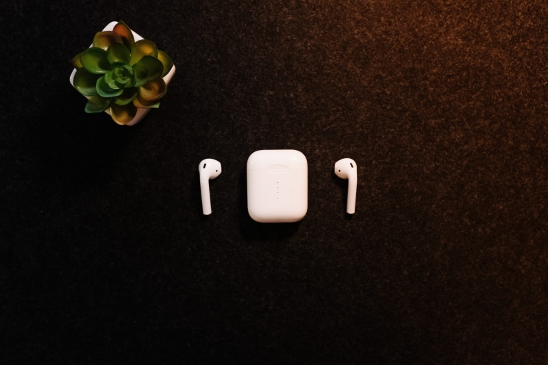 computer, copy space, temptation, leaf, food and drink, hardware, food, indulgence, switch, directly above, air pods, no people, furniture, sweet food