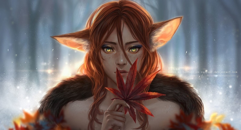 elf, witch, young women, fantasy art, disguise, fashion, looking at camera, beautiful woman, stage Make-up, caucasian Ethnicity, DeviantArt