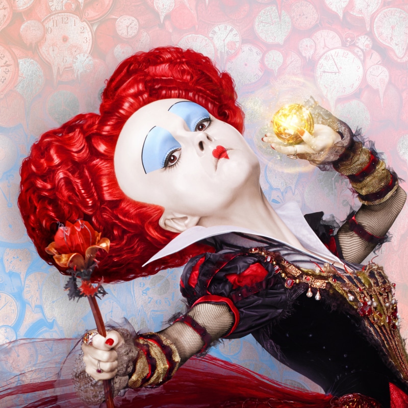 high angle view, venice - Italy, women, people, red, Red Queen, fantasy, beautiful woman, hairstyle, cultures, human Face, celebration, traveling Carnival