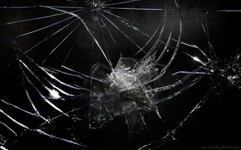 Broken, screen, 1920x1200, cracked, 1080P, iPhone