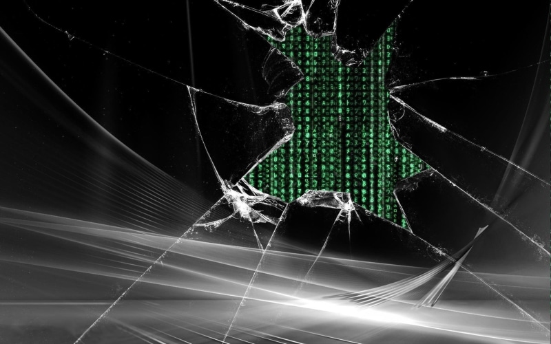 Cracked Screen, 1080P, Broken Screen, Technology