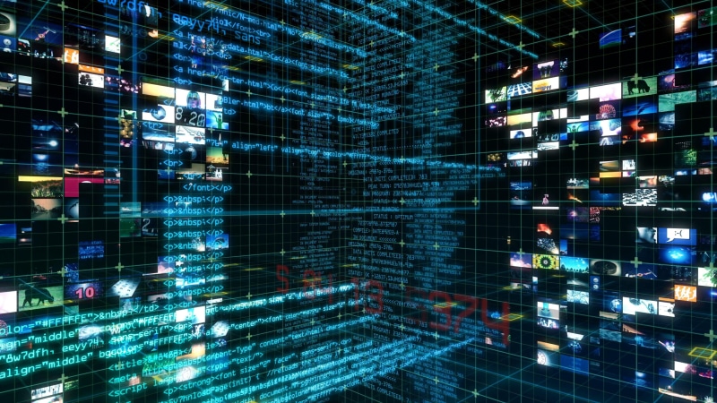 data, screen, 4K, interface, computer, technology, animation, code, display