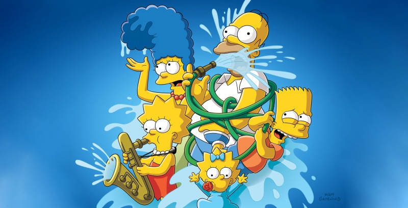 Cartoon, El Barto, Homer J. Simpson senior, Marjorie Marge Jacqueline Simpson, Maggie, Marjorie Jacqueline "Marge" Simpson, Bart, 4K, Bartholomew Simpson