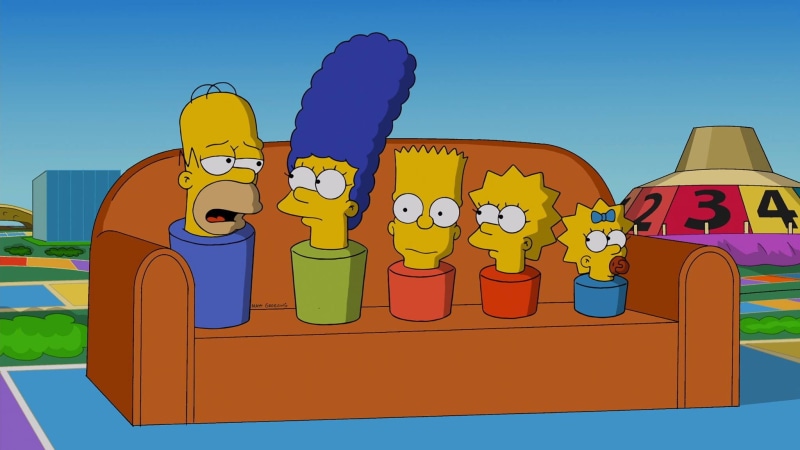 cute, Bart Simpson, childhood, sky, Marge Simpson, 1080P, Lisa Simpson, arts culture and entertainment, communication, food, creativity, blue, nature