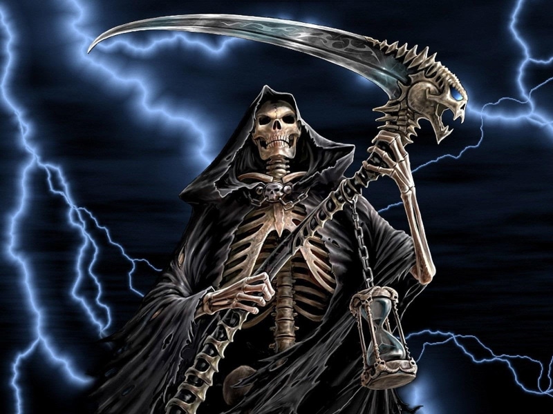 digital, human skeleton, horror, architecture, Grim Reaper, creativity, representation, halloween, religion, bone, reaper, gothic style, spooky