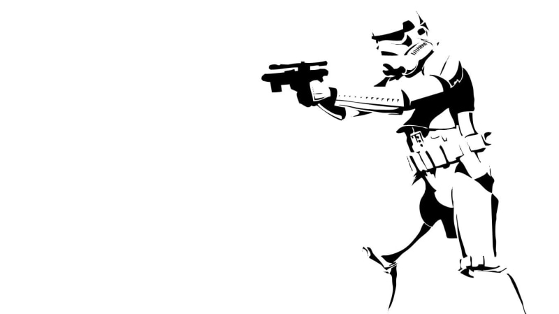 communication, low angle view, outdoors, creativity, white background, nature, text, sky, copy space, human representation, stormtrooper, day