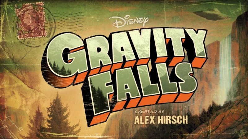 sign, falls, poster, text, Dipper Pines, illustration, western script, wall - building feature, 1080P, damaged, graffiti, wall, dirty, old-fashioned, no People