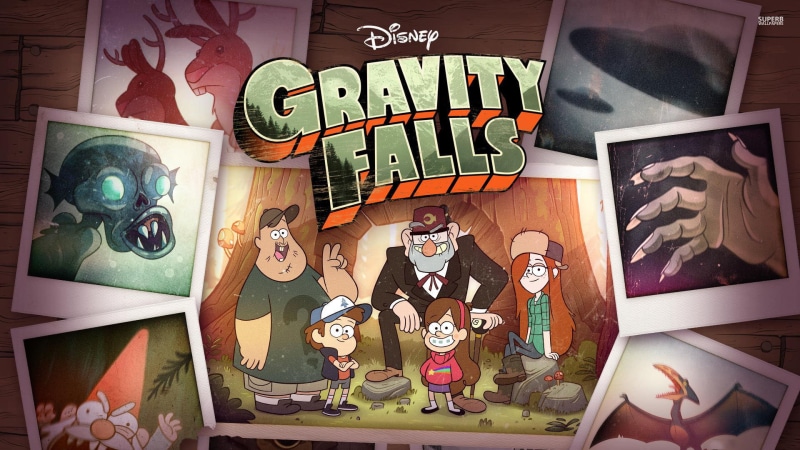 no people, choice, horror, human representation, wood - material, large group of objects, shelf, celebration, wendy, disney, creativity, indoors, Gravity falls