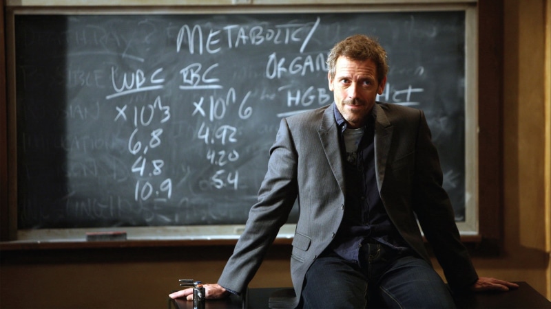 1080P, Blackboard, house, Hugh Laurie, M.D.