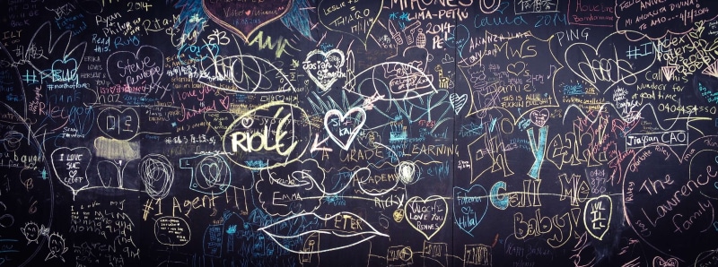 texture, romance, pattern, drawn, architecture, rough, hand, creativity, no people, valentine, communication, handwriting, chalk, drawing - art product