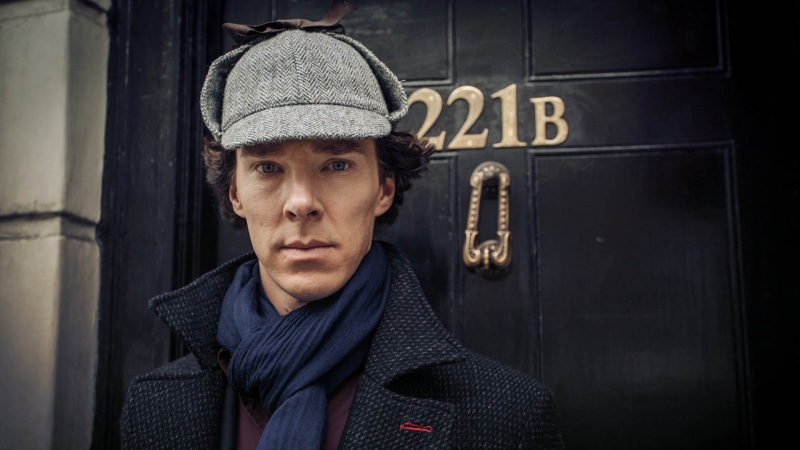 Sherlock, hat, Benedict Cumberbatch, 1080P