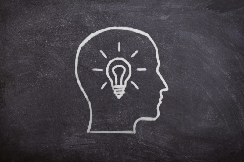 drawn, university, silhouette, board, man, chalk drawing, blackboard, research, creativity, sign, head, innovation, communication, 4K, knowledge, chalk