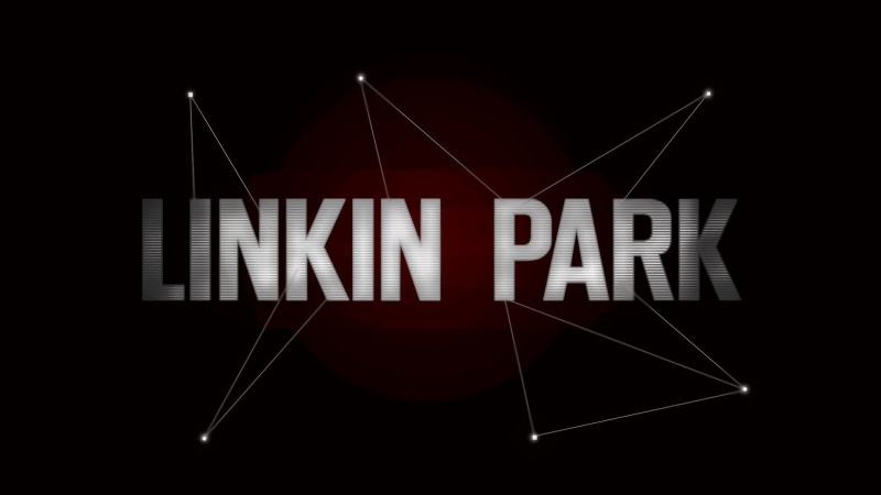 cut out, capital letter, white color, technology, red, shape, close-up, linkin, text, design, park, communication, western script, black background