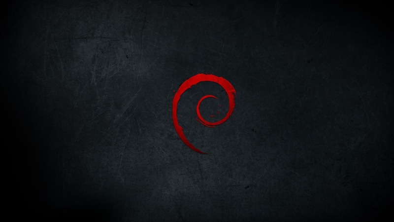 1080P, Linux, Bass Clef, Debian, dark
