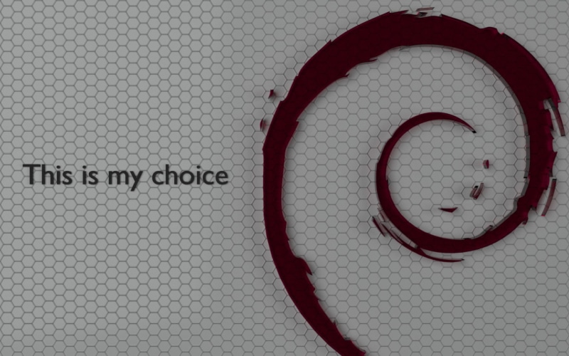 geometric shape, western script, blue background, choice, Linux, art and craft, directly above, overlay, computer equipment, Debian, design, text, gray