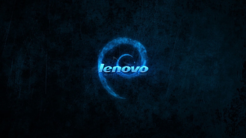 dark, logo, copy space, 1080P, message, studio shot, Lenovo, sign, text, night, emotion, western script, blue, fortune telling, technology, black background