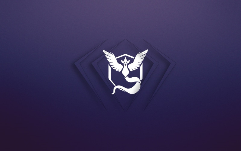 minimalism, Team Mystic, 2K, Pokemon Go, purple