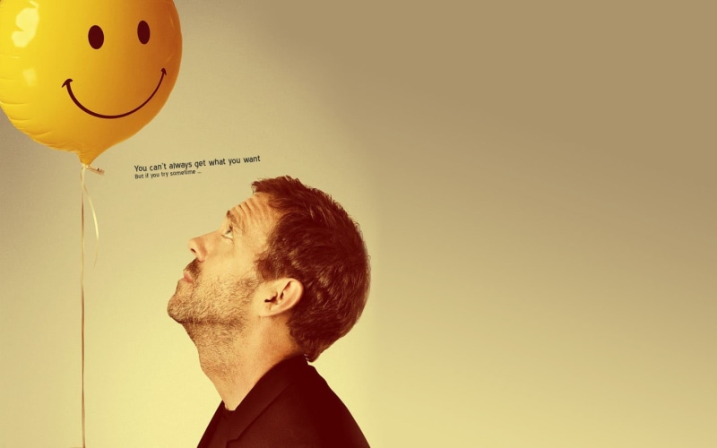 mid adult, Hugh Laurie, one person, facial hair, portrait, men, males, business, adult, looking, human face, contemplation, House, side view, headshot