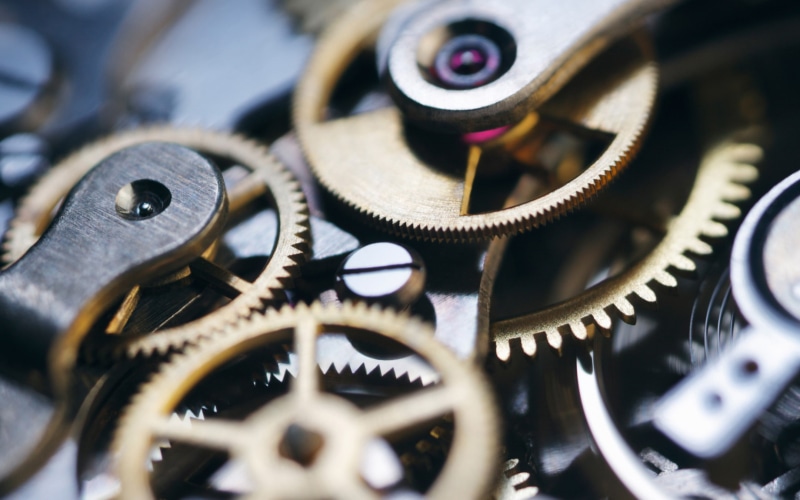 close-up, connection, wheel, machinery, clock, equipment, teamwork, k, silver colored, watch, manufacturing equipment, quality control, gear, Gears, no people