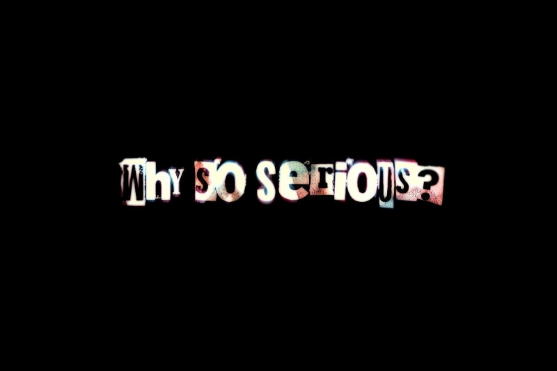 no people, overlay, serious, cut out, western script, studio shot, dc, text, night, joker, capital letter, indoors, copy space, information, message, 720P