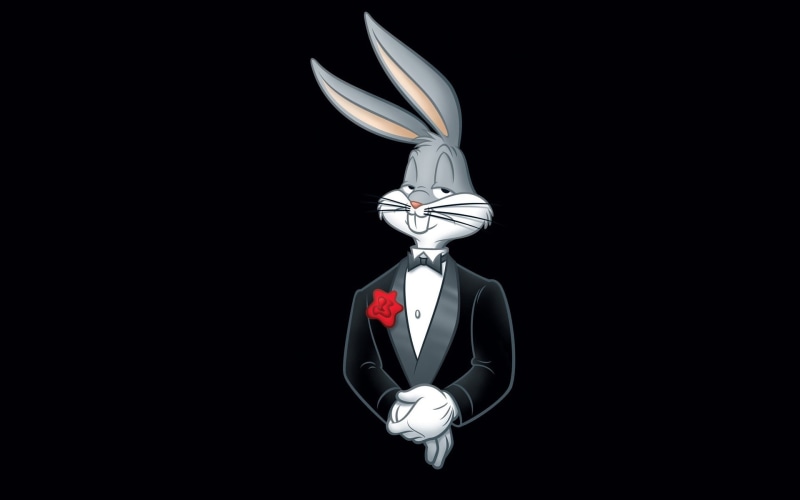1080P, Bugs Bunny, Warner Brothers, cartoon, Looney Tunes, suits, rabbits