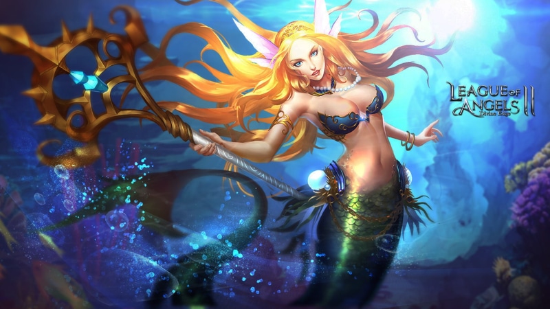 angels, strategy, desktop, game, warrior, arcade, girl, league, 1080P, mermaid, nicole, hd