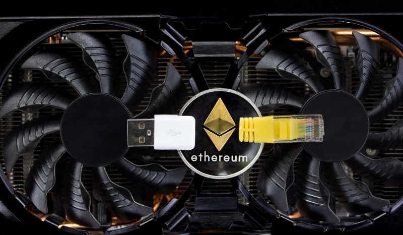 ethereum, coin, security, money, cryptography, internet, business, mining, crypto, crypto mining, industry, safety, 5K, black, no people, exchange, computer