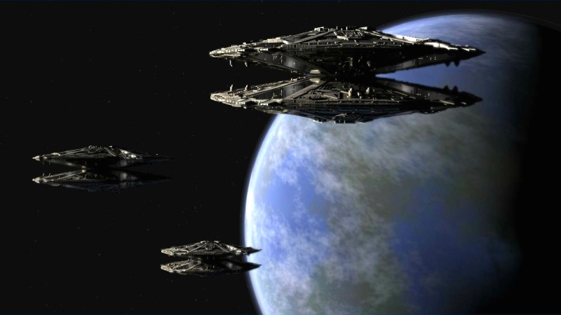 sci-fi, spaceship, strategy, ship, futuristic, space, battlestar, action, fighting, 1080P, tactical, galactica, warship