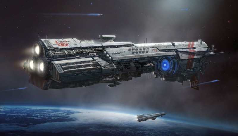 space, fighting, futuristic, battlestar, sci-fi, action, ship, galactica, 1080P, strategy, warship, spaceship, tactical